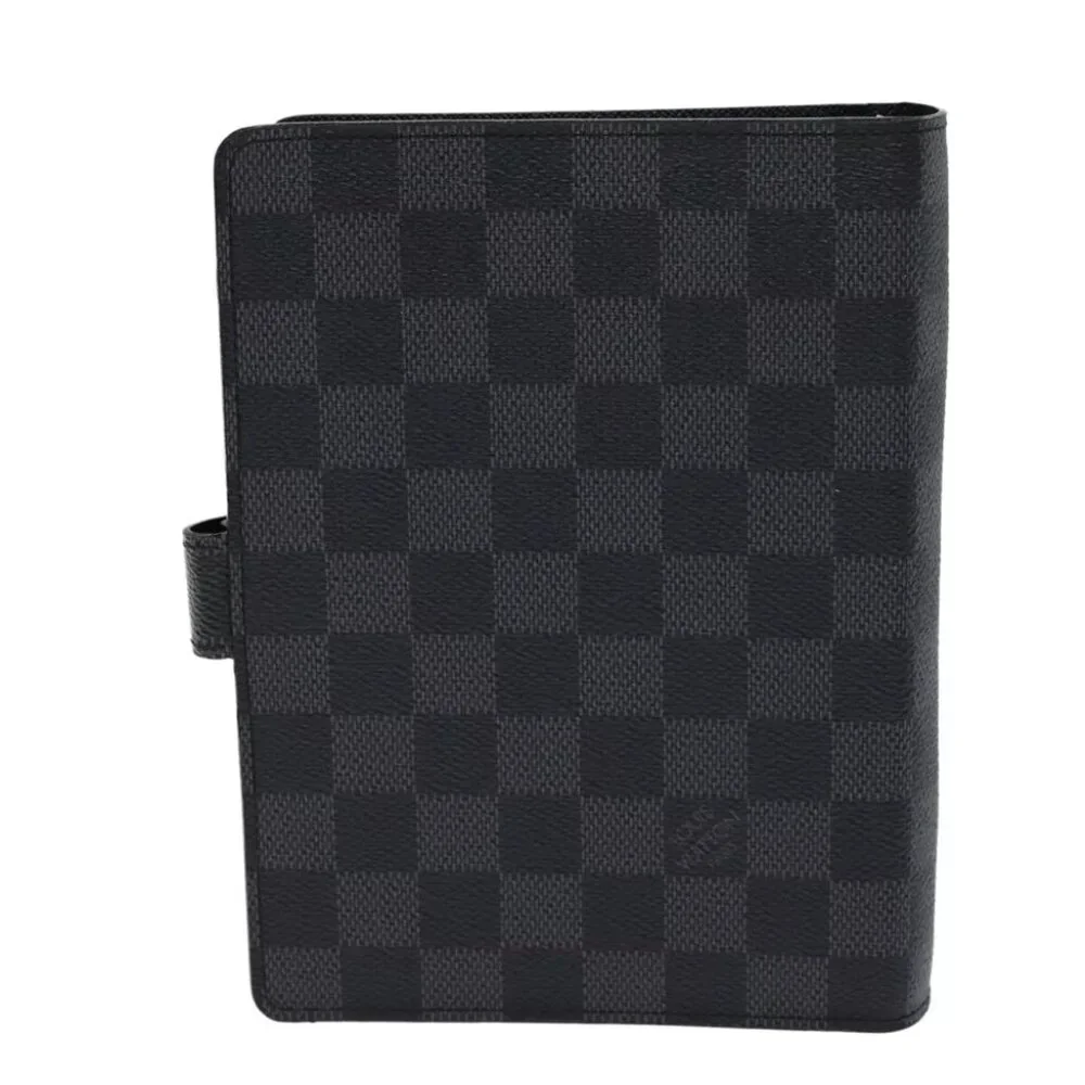 LOUIS VUITTON Damier Graphite Agenda MM Day Planner Cover